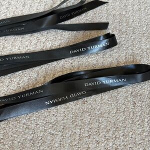 David Yurman logo ribbon bundle